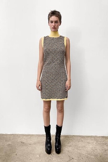 Zara Zara triko elbise