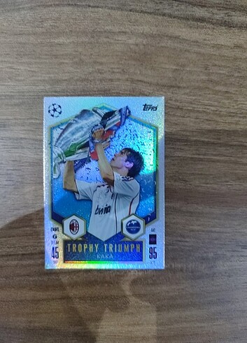 Match attax kaka kartı koleksiyonluk