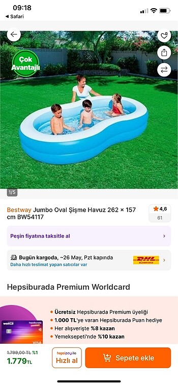 Çocuk havuzu