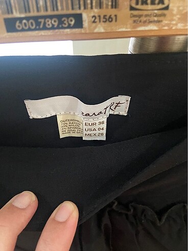 36 Beden Zara Mini etek