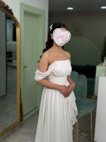 Nikah & dış çekim elbisesi