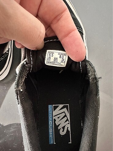 38,5 Beden Orijinal vans