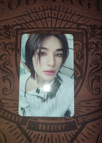 Hyunjin Rock Star Albüm Double Side Photocard