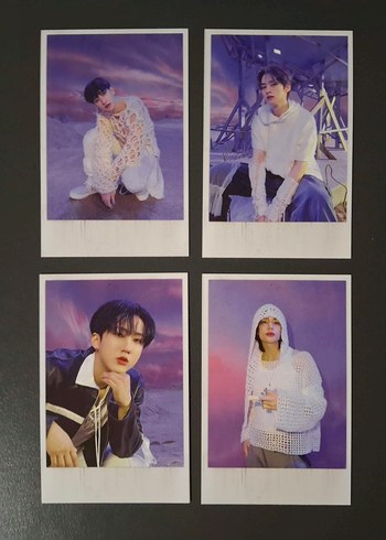 Stray Kids Rock Star Polaroid Photocard PC Set