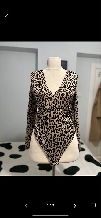 Leopar desen bluz