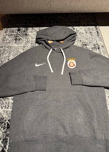 Nike Galatasaray Gri Kapusonlu Sweatshirt