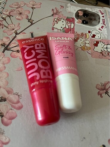 Essence essence lip gloss & isana