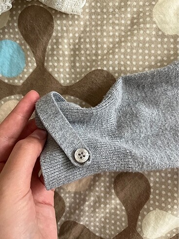 m Beden gri Renk bershka clean girl gri hırka