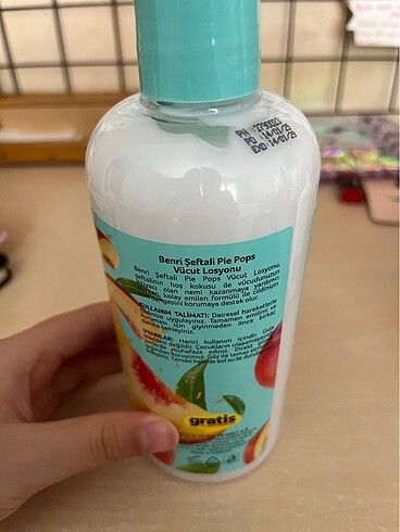 benri şeftalili vücut losyonu - Görsel 2