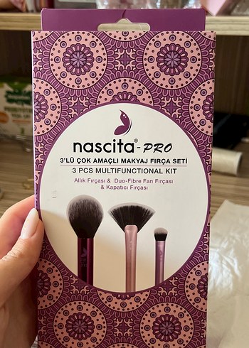 nascita pro makyaj fırçası seti - Görsel 8