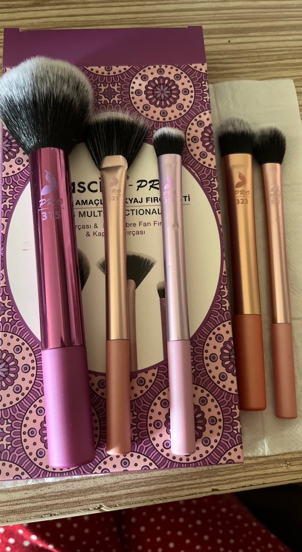 nascita pro makyaj fırçası seti - Görsel 2