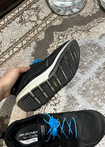 36,5 Beden siyah Renk Skechers Siyah Spor Ayakkabı