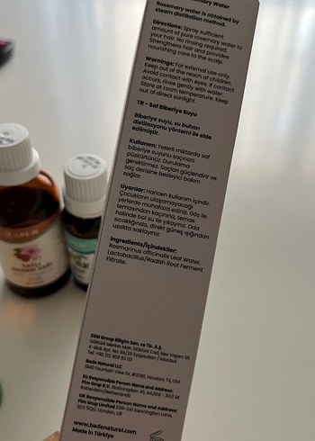 bade natural biberiye suyu - Görsel 5