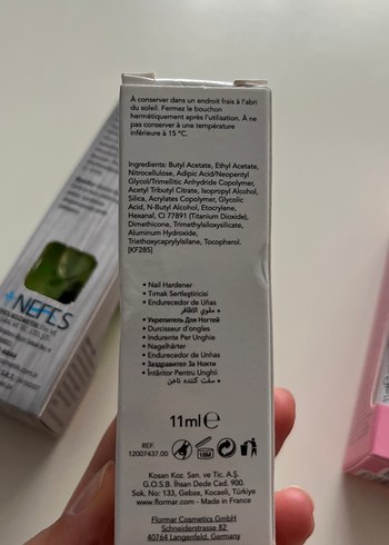 Beden Renk Flormar tırnak bakim seti