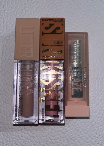 maybelline toz pembe set