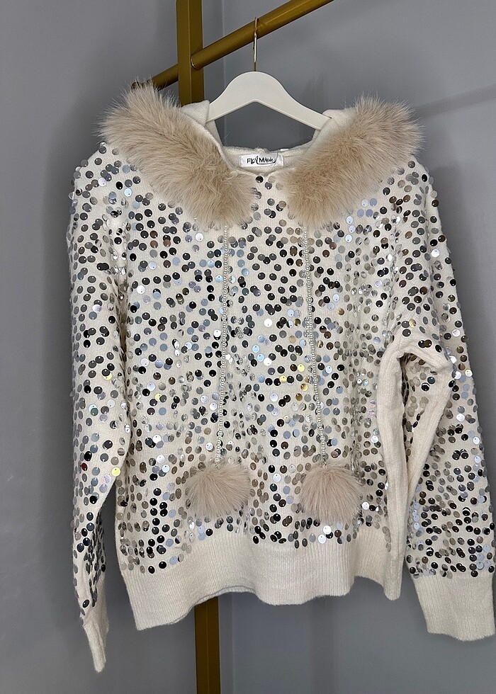 İthal pullu kazak - Görsel 2