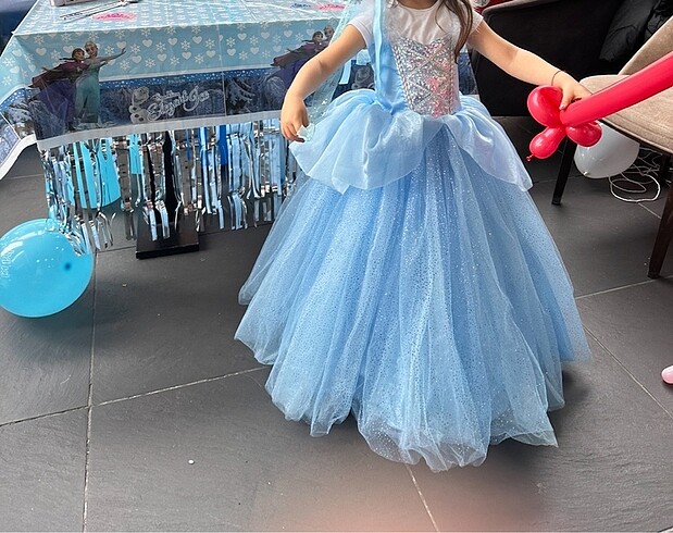 Fairy Land Midnight Queen prenses kostüm elbise Elsa Prenses mav