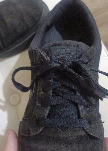 Siyah Erkek 43 numara Bağcıklı Spor Ayakkabı - Görsel 5