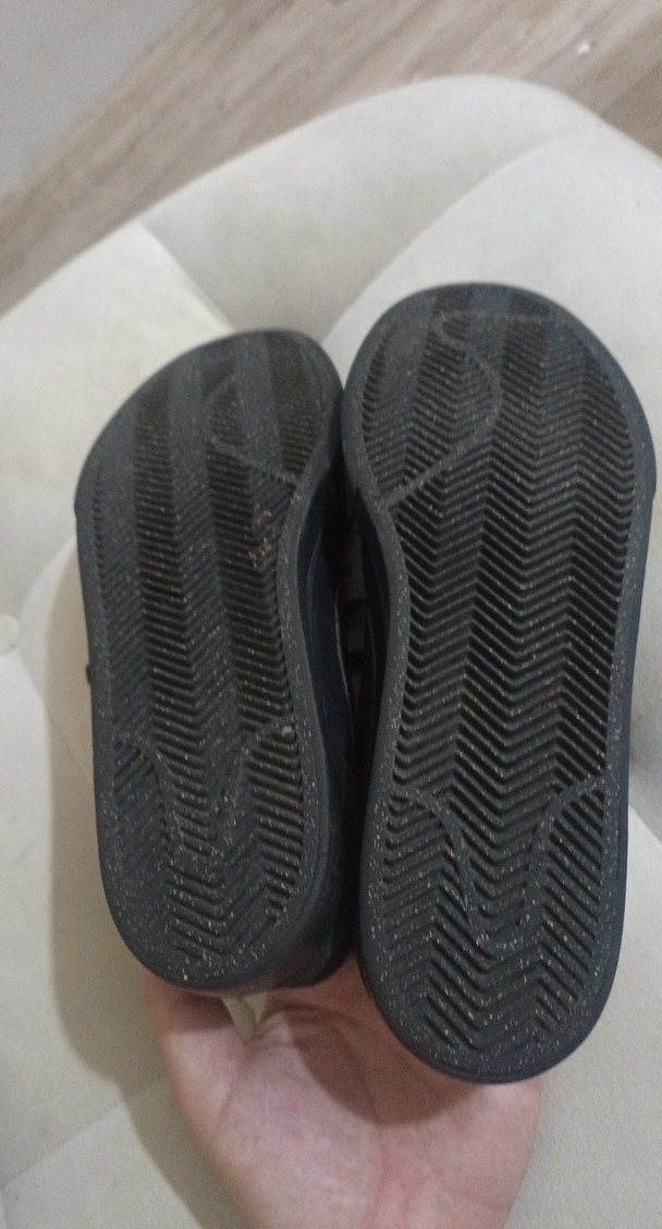 Siyah Erkek 43 numara  Bağcıklı Spor Ayakkabı - Görsel 4