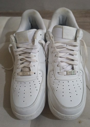 Beyaz Bağcıklı Spor Sneaker - Görsel 9