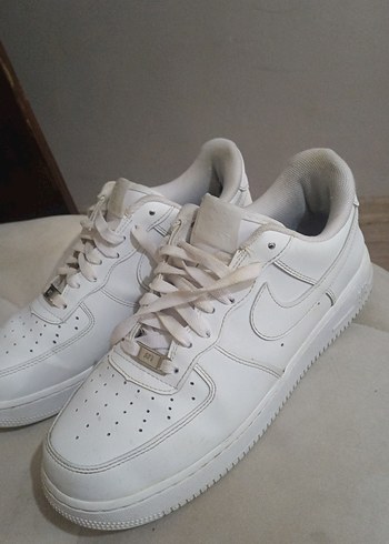 Beyaz Bağcıklı Spor Sneaker - Görsel 2