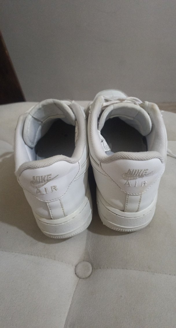 Beyaz Bağcıklı Spor Sneaker - Görsel 4