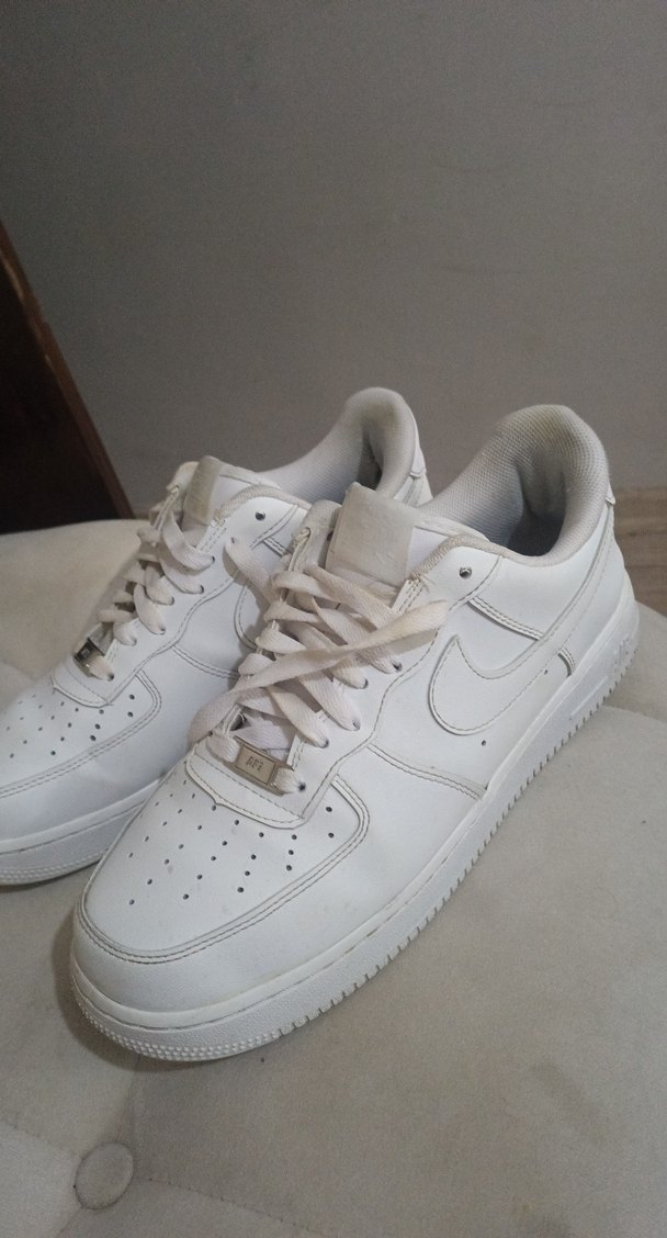 Beyaz Bağcıklı Spor Sneaker - Görsel 2