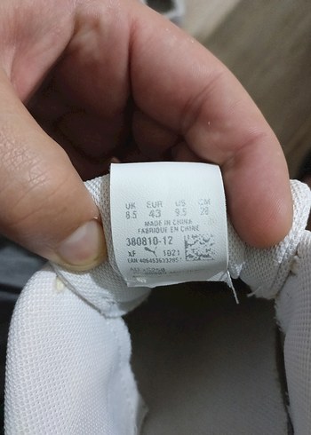 Beyaz Puma erkek Spor Ayakkabı - Görsel 4