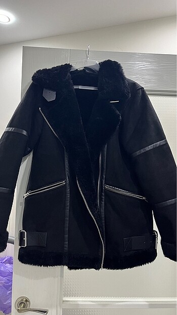 Pull and bear peluş ceket