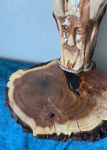 Akasya ve İğde Ağacı Kızılderili Totem Abajur - Görsel 5