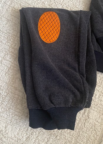 Gri Nakışlı Erkek Bebek Eşofman Takımı - Görsel 6