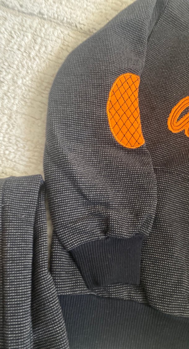 Gri Nakışlı Erkek Bebek Eşofman Takımı - Görsel 3