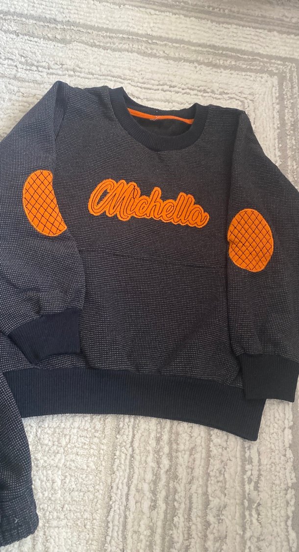 Gri Nakışlı Erkek Bebek Eşofman Takımı - Görsel 5