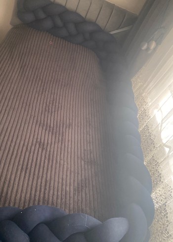 Diger Lacivert Bebek Yatak Koruyucu Örgü - Görsel 5