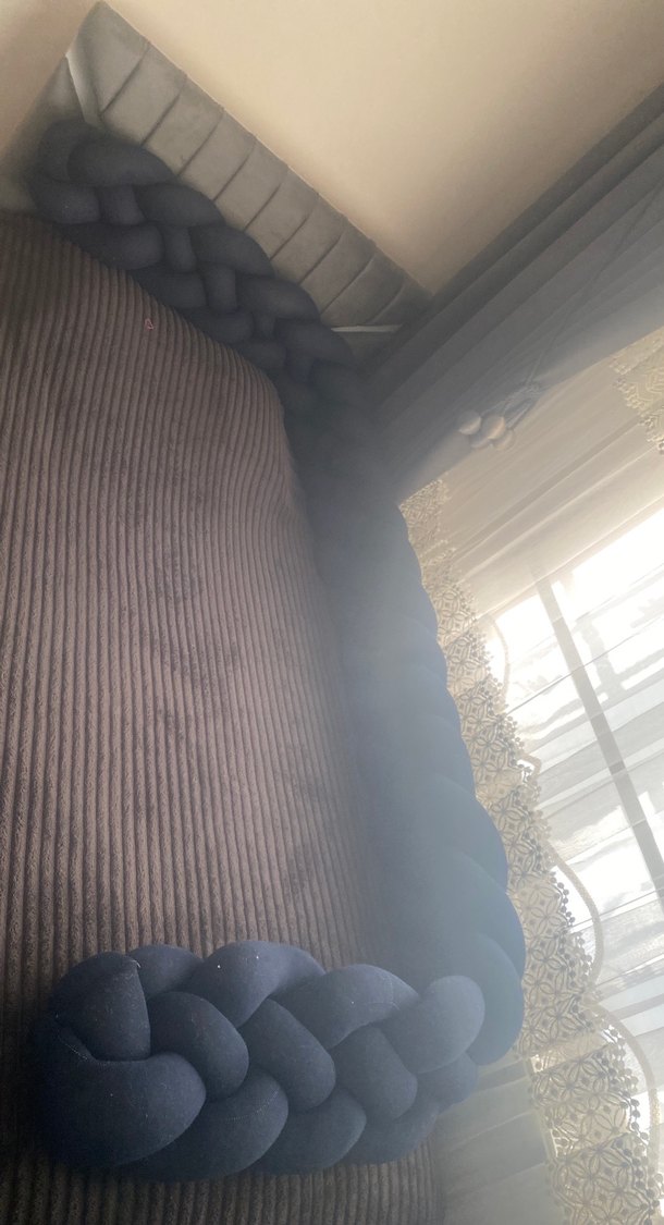 Diger Lacivert Bebek Yatak Koruyucu Örgü - Görsel 4