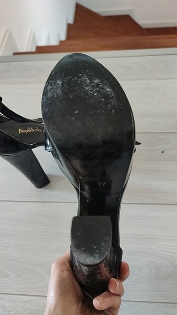37 Beden siyah Renk Platform topuklu