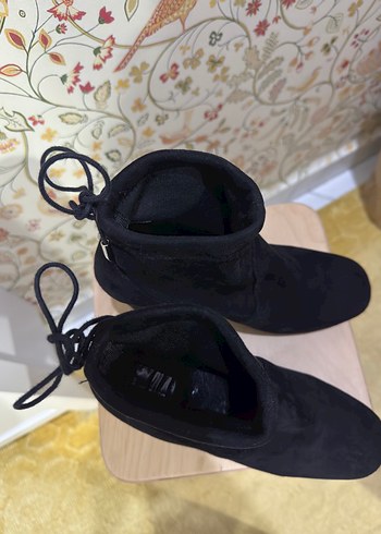 Elle Süet Topuklu Bot - Görsel 5