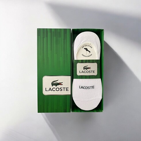Lacoste 6?lı Erkek Babet Çorap