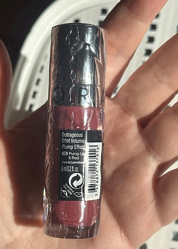  Beden Sephora Lipgloss 05 Pump Up It Red