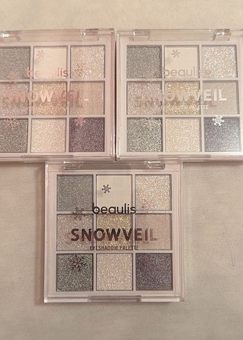 Parlak Beyaz Snowveil Göz Farı Paleti - Görsel 2