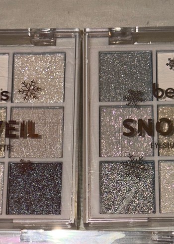 Parlak Beyaz Snowveil Göz Farı Paleti - Görsel 4