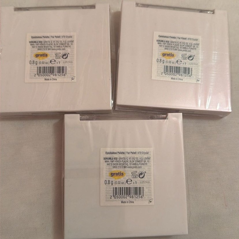 Parlak Beyaz Snowveil Göz Farı Paleti - Görsel 3