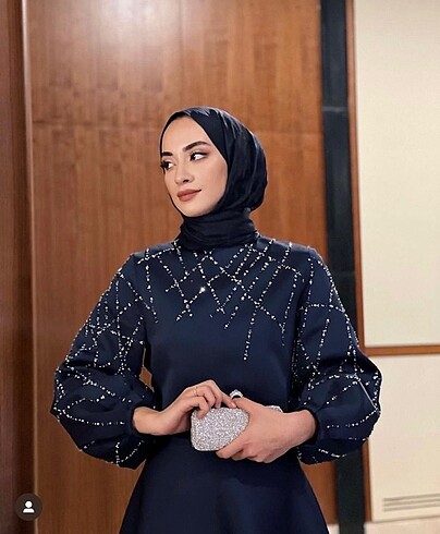 Sarooh Couture Taş İşlemeli Abiye Takım