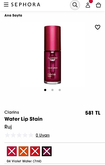 Clarins lip tint