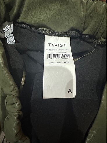 Twist Deri tayt twist
