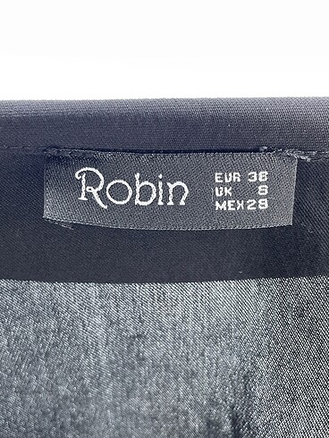 38 Beden siyah Renk Robin Gömlek %70 İndirimli.