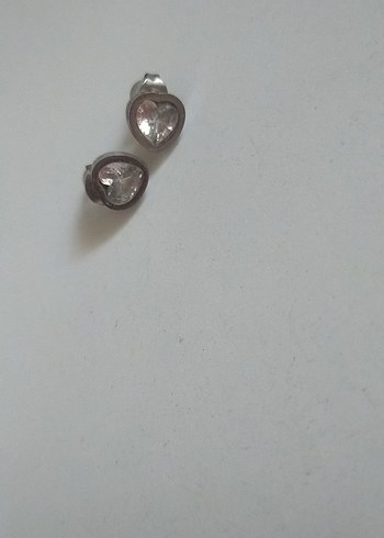 Beden gri Renk Gri Püsküllü Minimalist Kadın Küpe