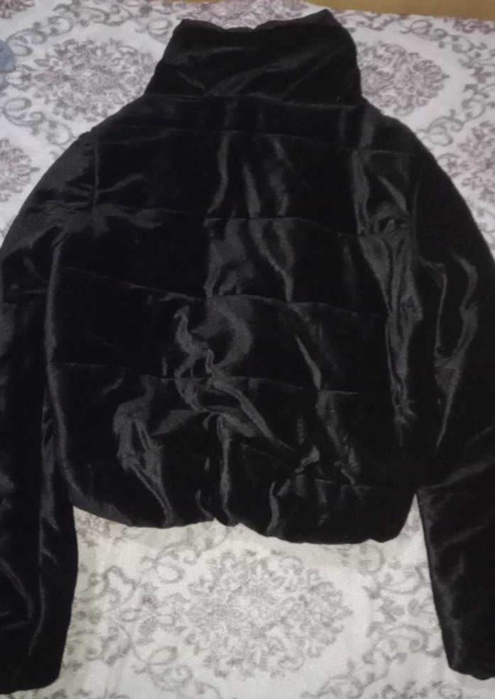 Siyah Kadın Kışlık Mont - Görsel 2