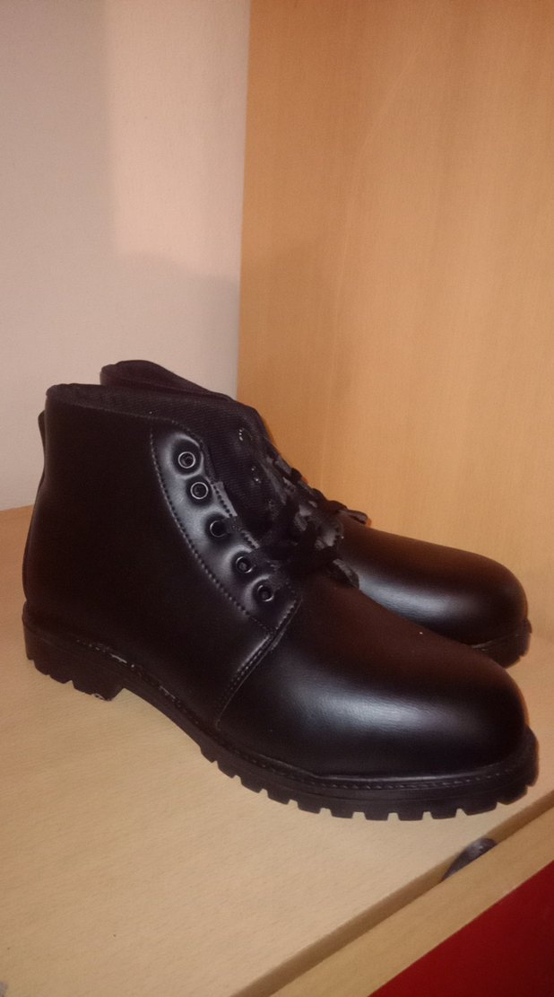 Siyah Erkek Deri Botlar - Görsel 2