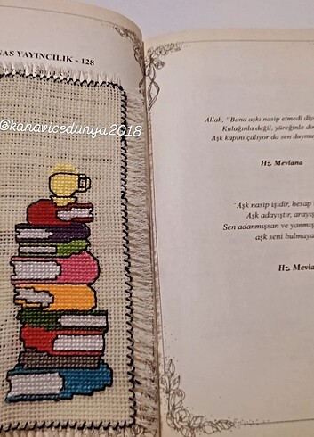 Etamin Kitap ayraci
